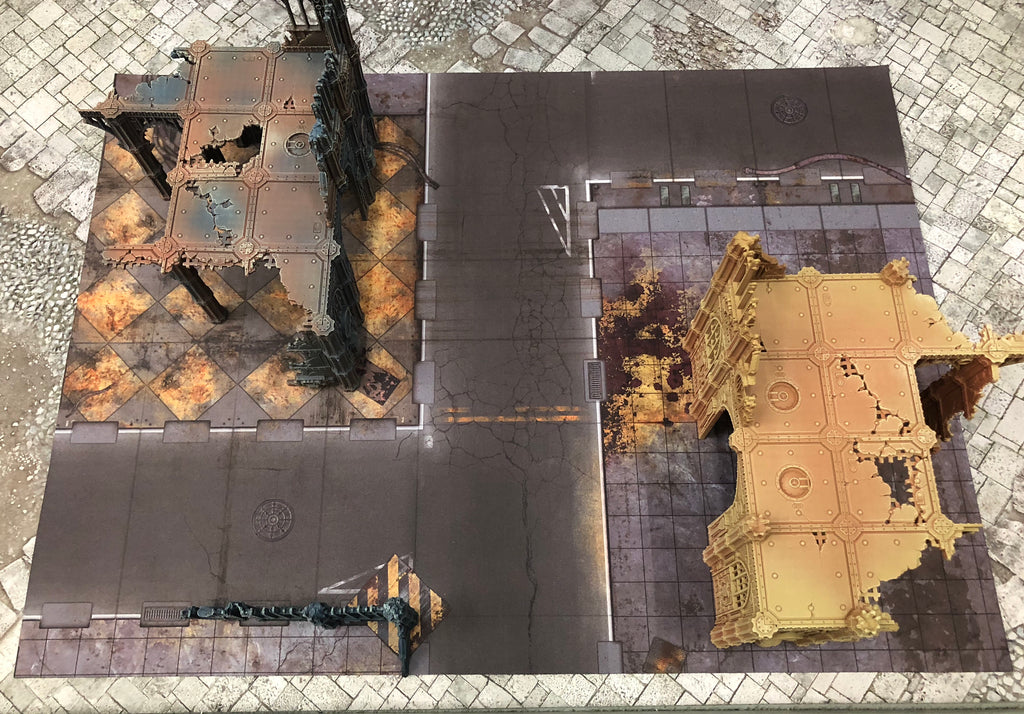 Kill Team Double Sided Quarantine and Fallout Zone (22" x 30")