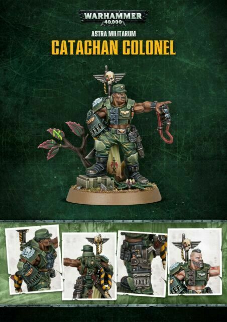 Warhammer 40K Astra Militarum Catachan Colonel