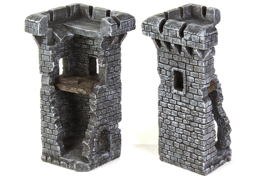 Gamemat.eu 28mm Medieval Castle Set Terrain Set for Warhammer, Age of Sigmar