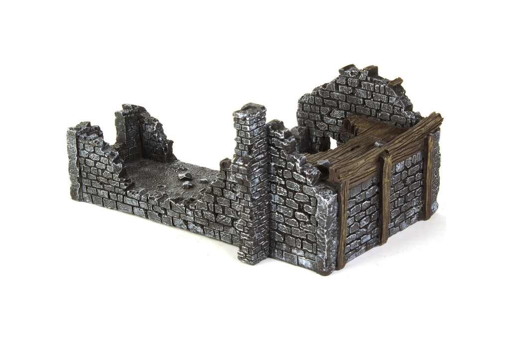 Gamemat.eu 28mm Medieval Houses Terrain Set for Warhammer, Age of Sigmar