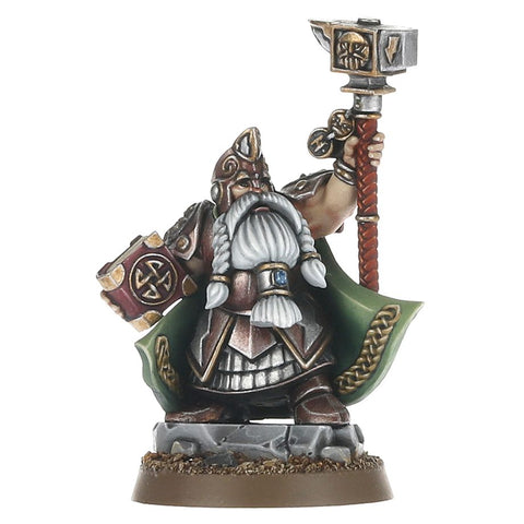 Cities Of Sigmar: Runelord armed with forgehammer and runestaff