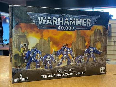 Warhammer 40k Space Marine Terminator Assault Squad