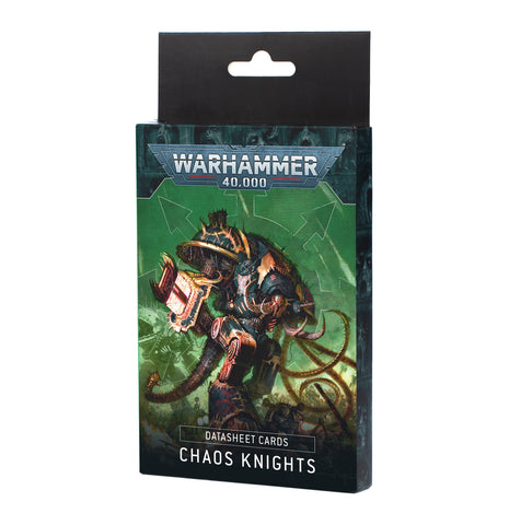 Datasheet Cards: Chaos Knights (eng)