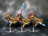 Adeptus Custodes: Captain on Dawneagle Jetbike / Vertus Praetors