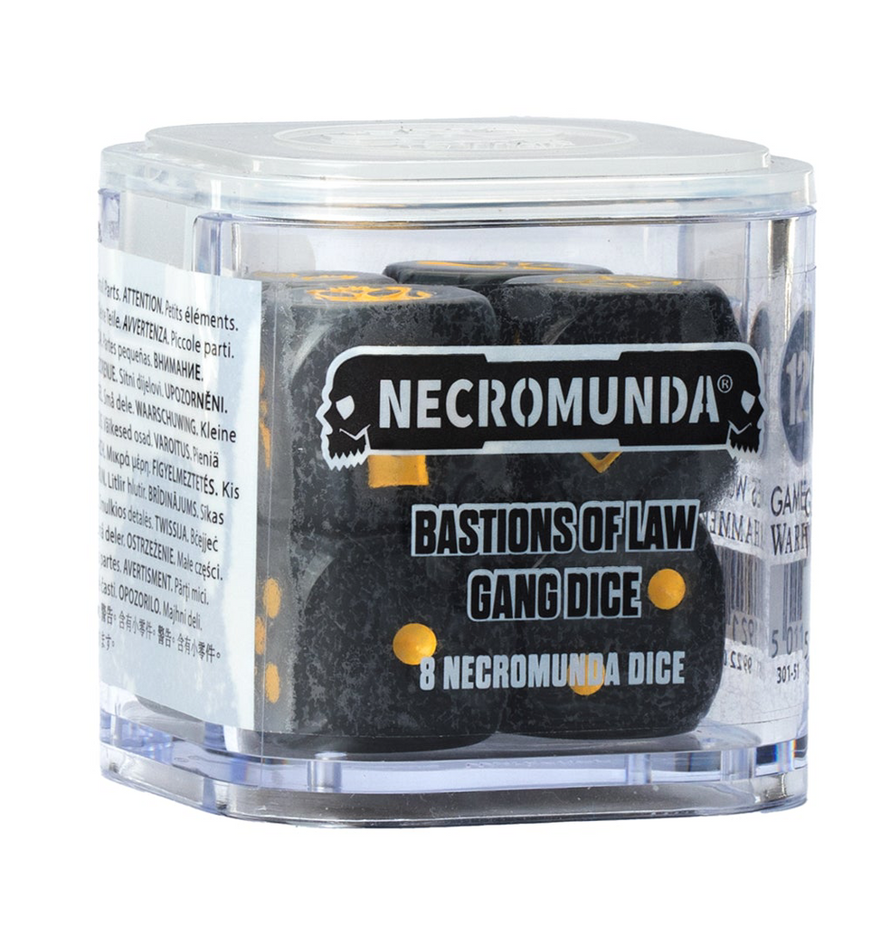 Necromunda: Bastions of Law Gang Dice Set
