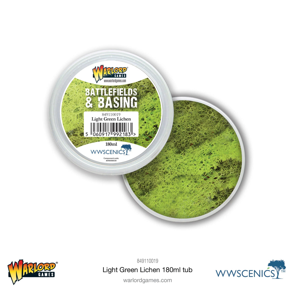 Battlefields and Basing: Light Green Lichen