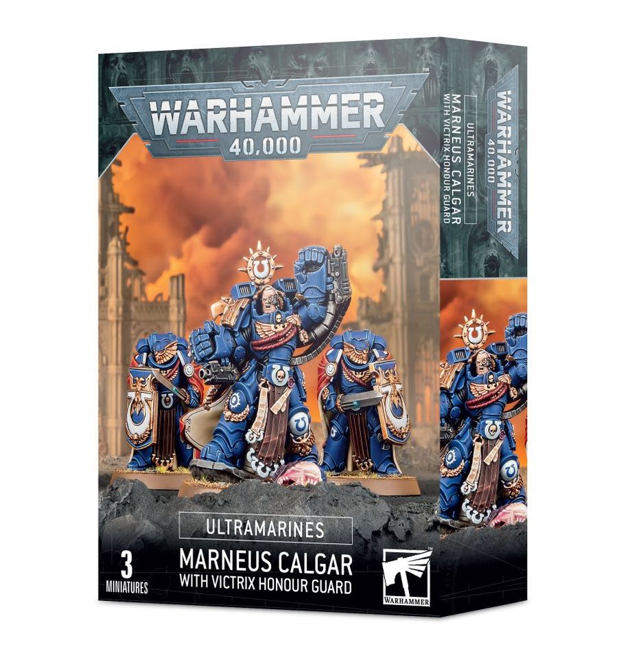Space marines: Marneus Calgar, Ultramarines Chapter Master