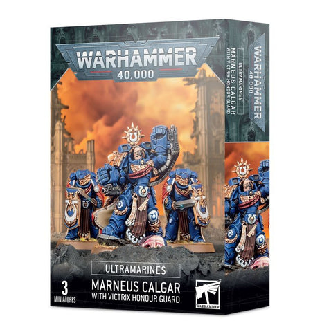 Space marines: Marneus Calgar, Ultramarines Chapter Master