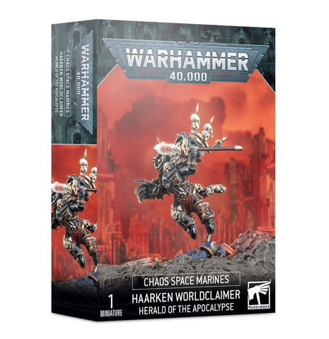 Chaos Space Marines: Haarken Worldclaimer.