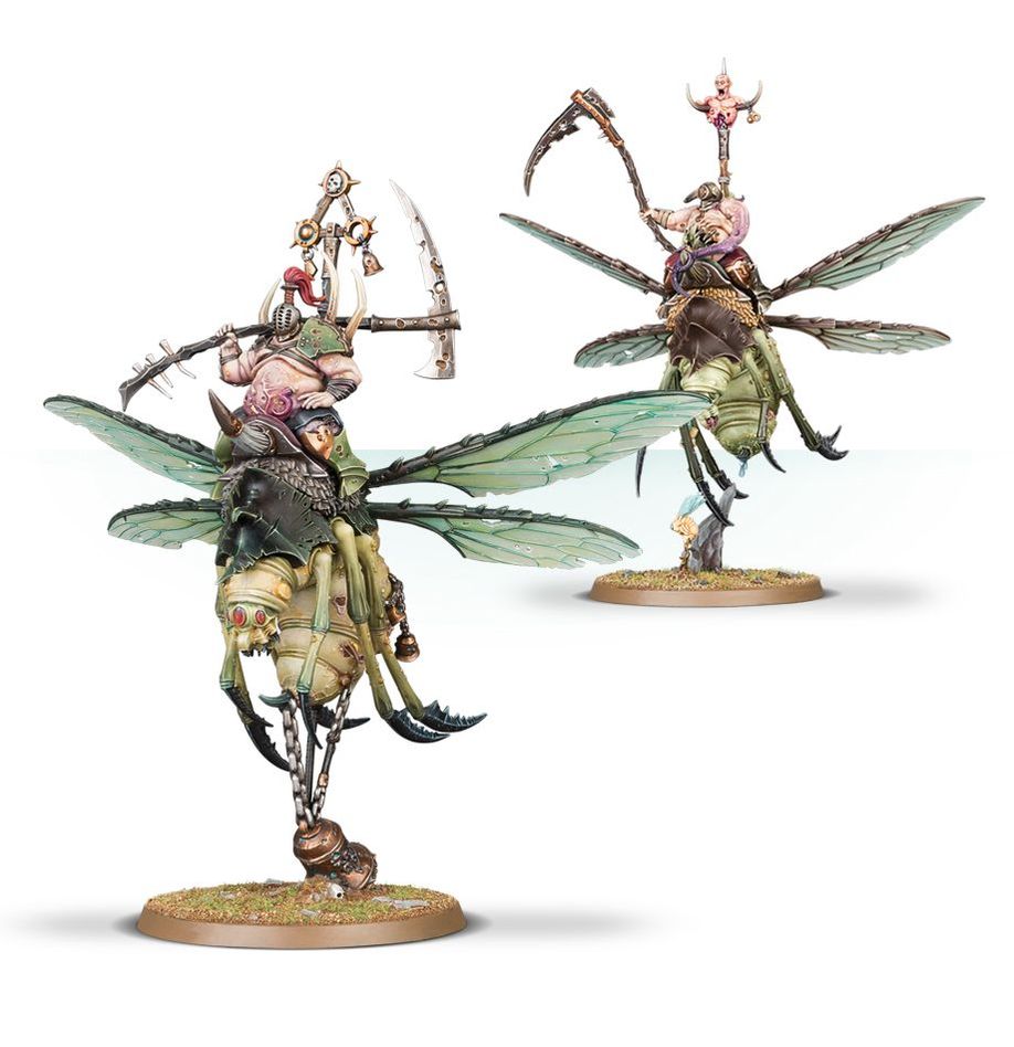 Maggotkin Of Nurgle: Pusgoyle Blightlords / Lord of Afflictions