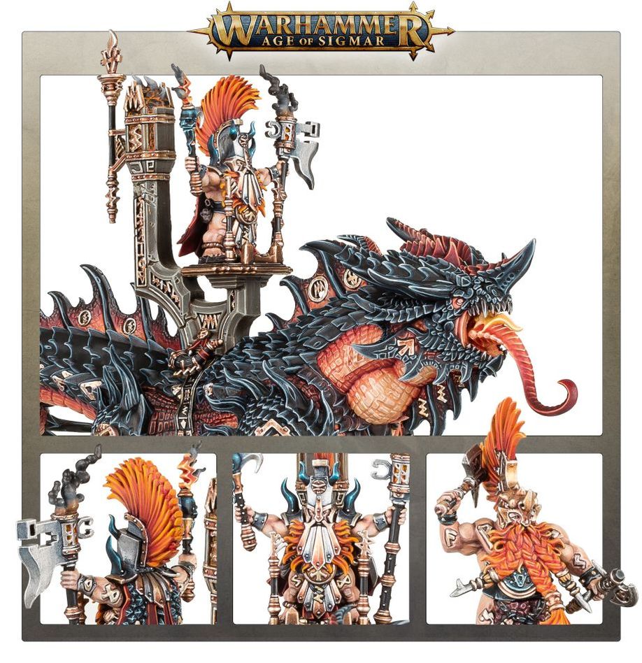 Fireslayers: Auric Runefather on Magmadroth