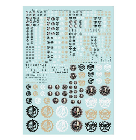 Horus Heresy: Mechanicum Taghmata Transfer Sheet