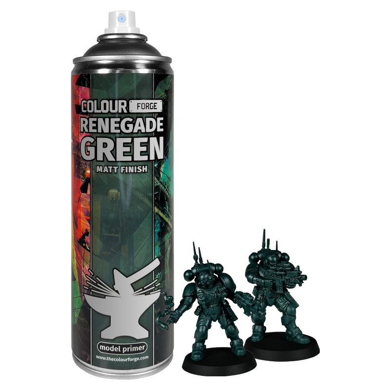 Colour Forge Spray: Renegade Green (500ml)