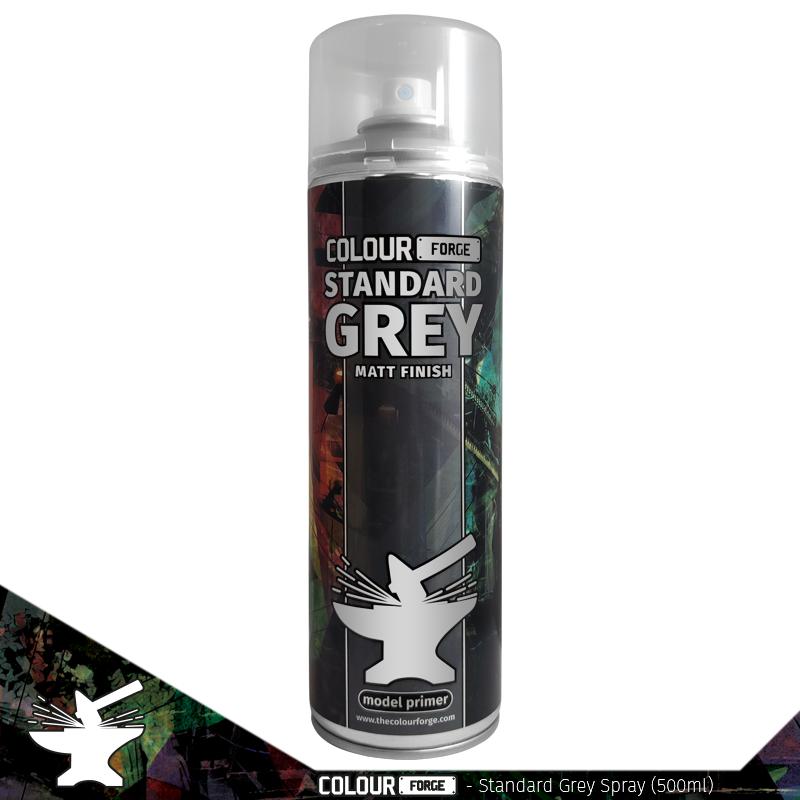 Colour Forge Spray: Standard Grey (500ml)