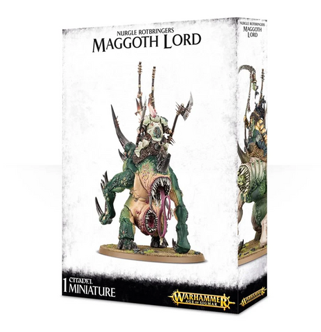Nurgle Rotbringers: Maggoth Lord - Bloab Rotspawned - Orghotts Daemonspew- Morbidex Twiceborn