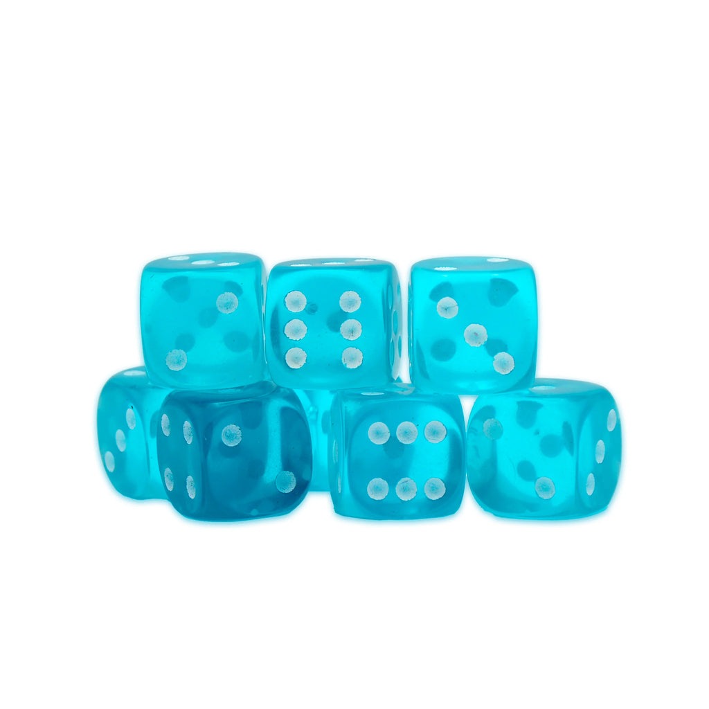 Warlord Games: Blue Topaz Dice