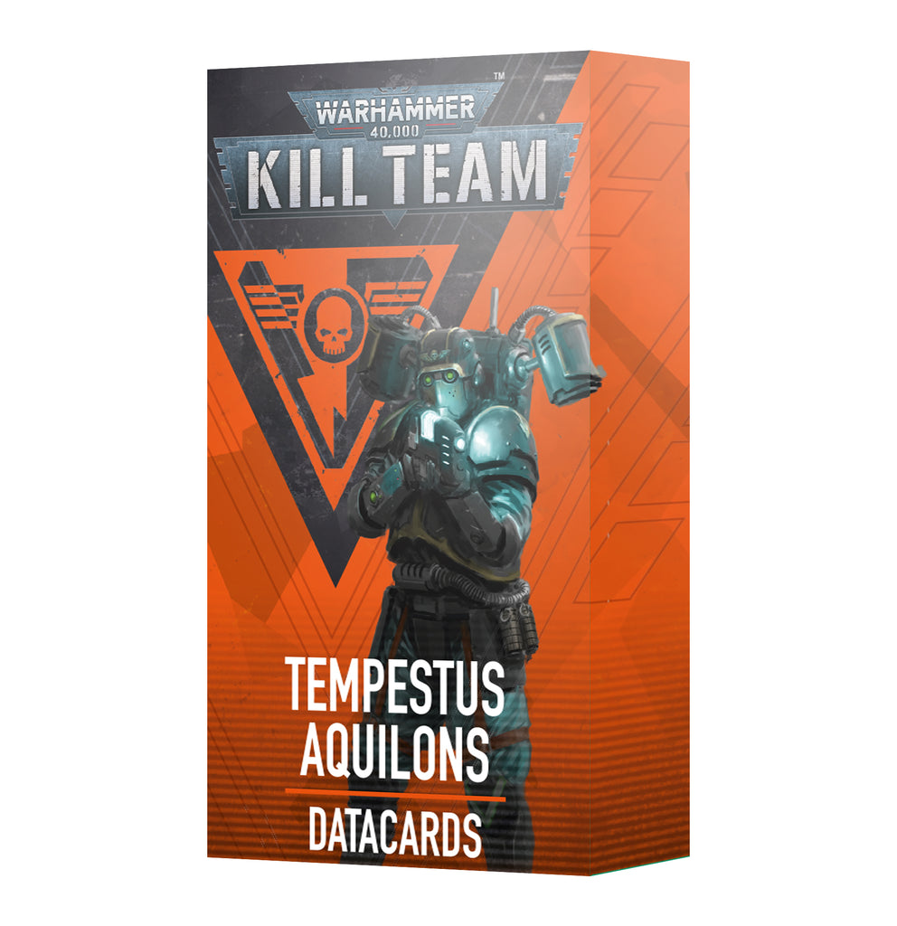 Kill Team: Datacards: Tempestus Aquilons Eng