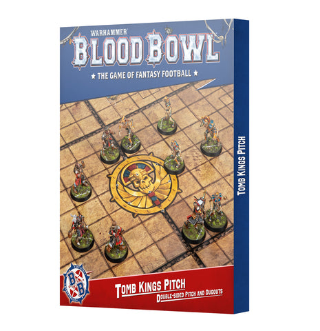 Blood Bowl: Tomb King Team Pitch and Dugouts