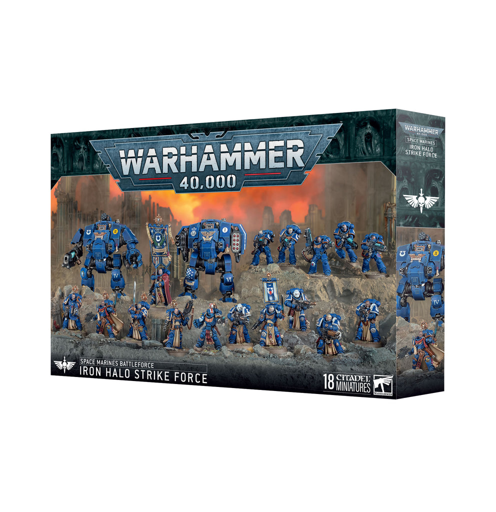 Space Marines: Iron Halo Strike Force  (max 2 per customer)