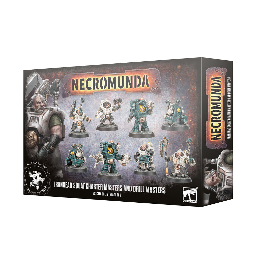 Necromunda: Ironhead Squats Charter and Drill-Masters