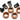 HPI # 101005 - Shock Caps For C8104,8105 Std. Brown 4Pcs