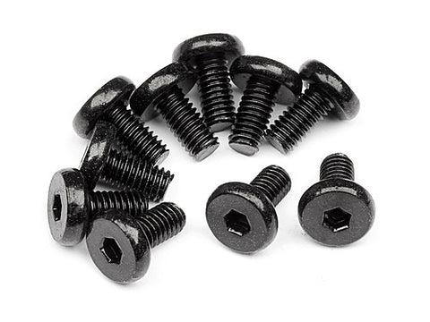 HPI # 101390 - Binder Cap Head Screw M4x8mm (10 pcs)