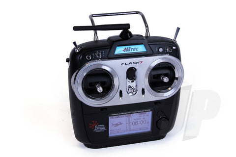 Hitec Flash 7 Tx 7ch Rx 2.4GHz AFHSS/SLT 4096 Radio set