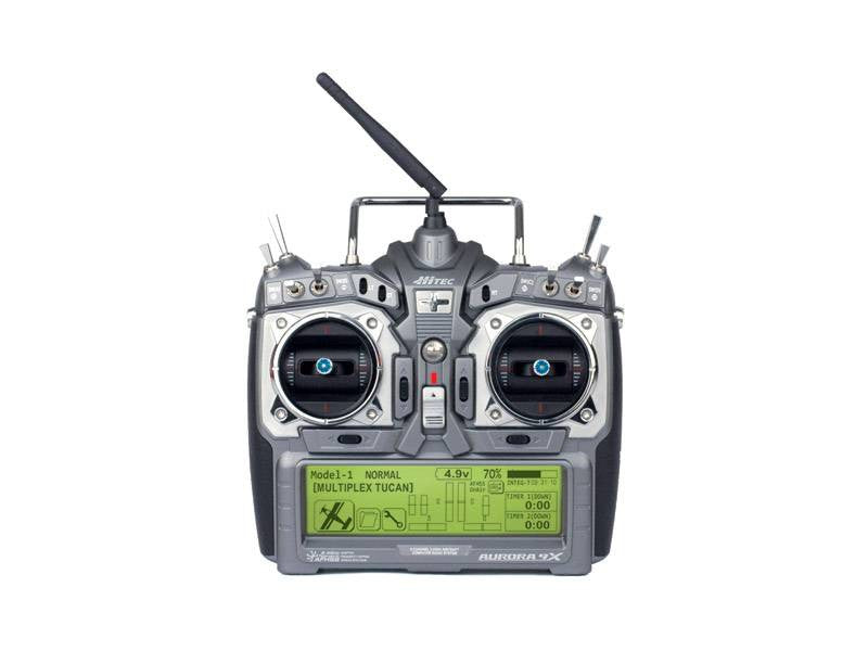 Hitec Aurora 9X Tx 2.4GHz AFHSS/SLT 4096 Resolution Mode 2