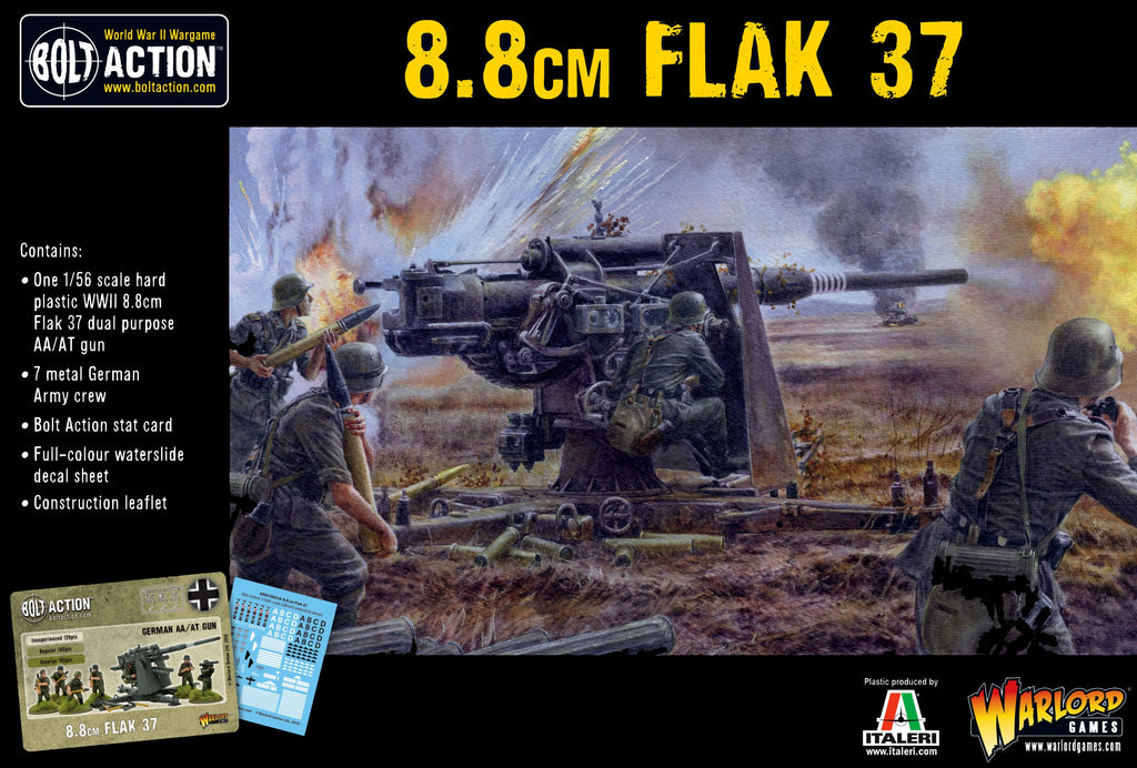 Bolt Action Flak 37 8.8cm