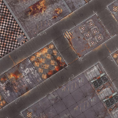 4'x4' G-Mat: Quarantine Zone