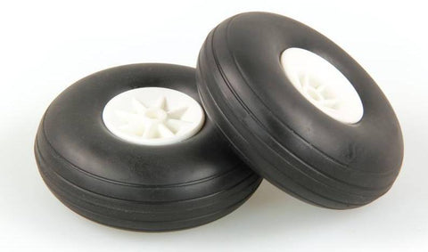 JP 2.3/4in - (69mm) White Wheels (2)
