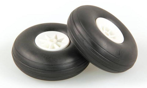 JP 2 1/2in - (63mm) White Wheels (2)