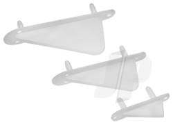 Du-Bro Wing Tip & Tail Skid (1.1/4ins) (2)