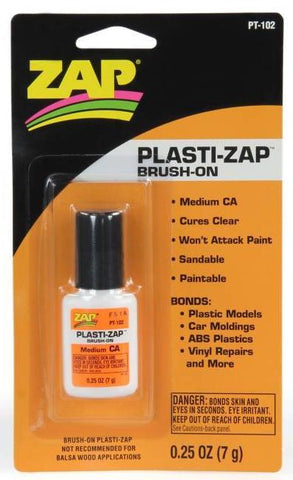 Plasti-Zap Brush-On CA 1/4oz (1) - PT102