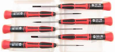 Modelcraft 6pc Slotted Screw Driver Set