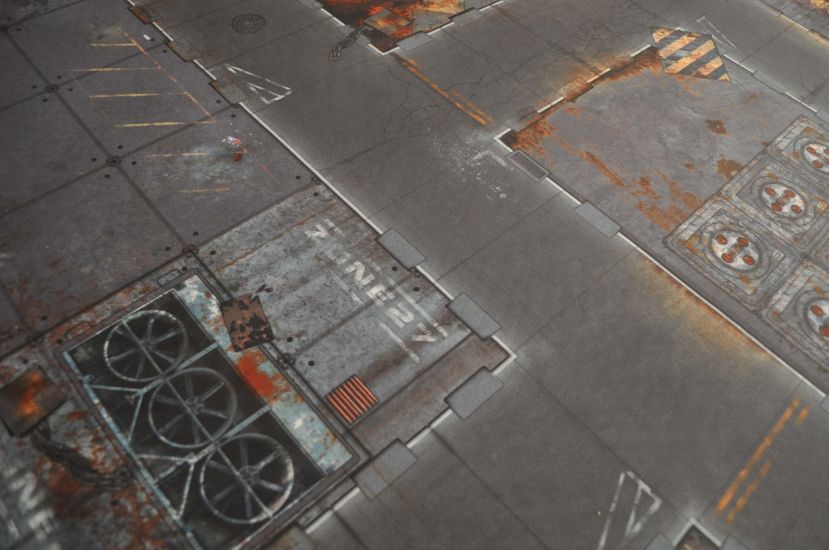 4'x4' G-Mat: Quarantine Zone