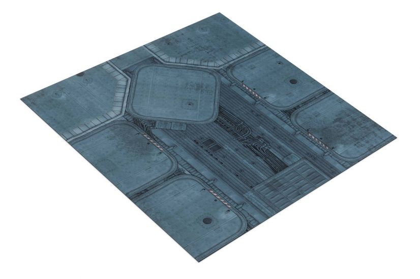 4'x4' Double Sided G-Mat: Fallout Zone and Imperial Base