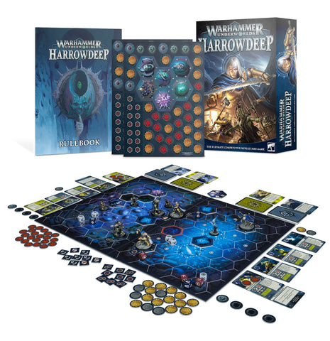 Warhammer Underworlds: Harrowdeep Core Set. Plus Custom Terrain Markers