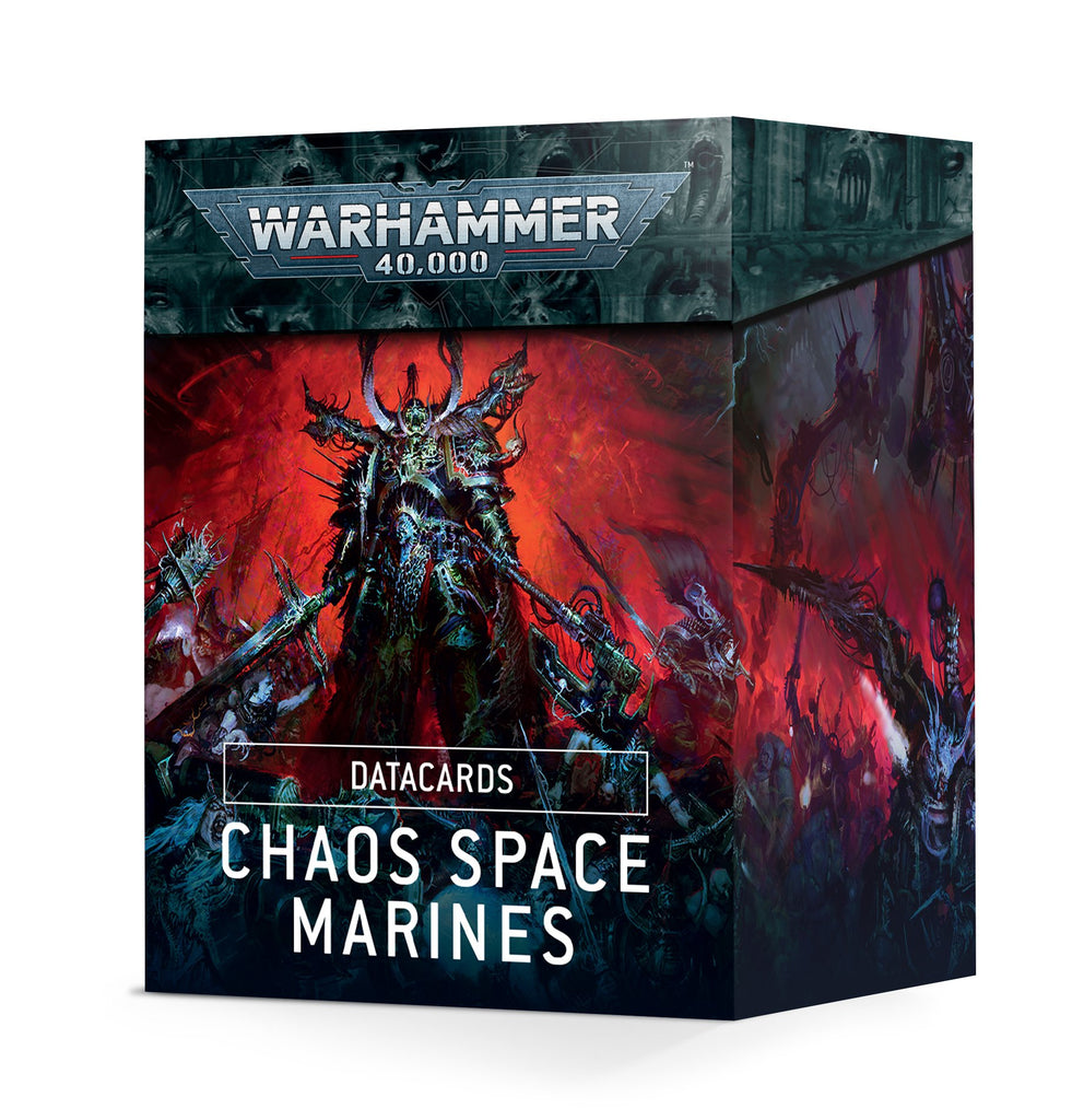 Warhammer 40K Datacards: Chaos Space Marines