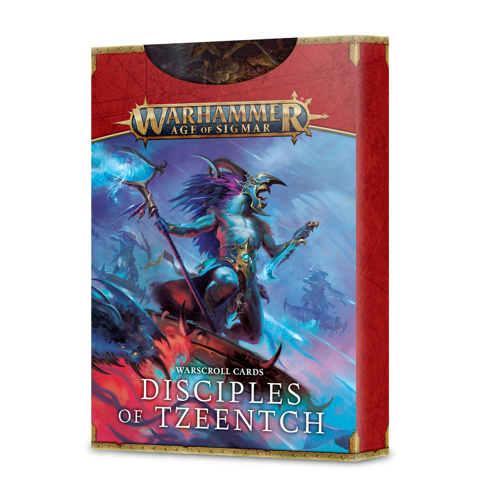 Warhammer Age of Sigmar Warscroll Cards: Disciples of Tzeentch
