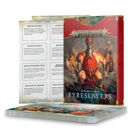 Warscroll Cards: Fyreslayers 3rd