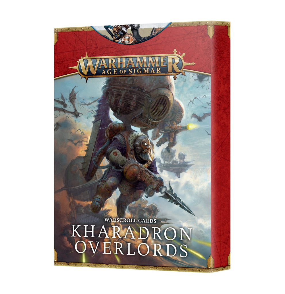 Warhammer Age of Sigmar Warscroll Cards: Kharadron Overlords