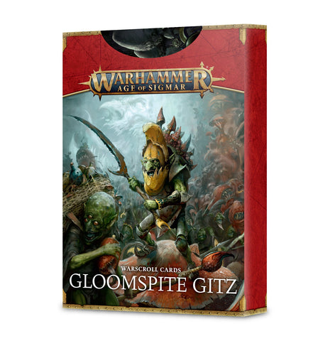 Warhammer Age of Sigmar Warscroll Cards: Gloomspite Gits