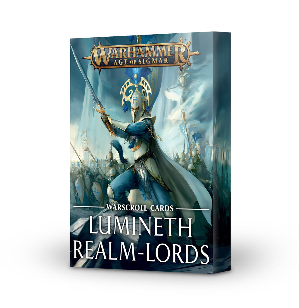 Warhammer Age of Sigmar Warscroll Cards: Lumineth Realm-lords V2