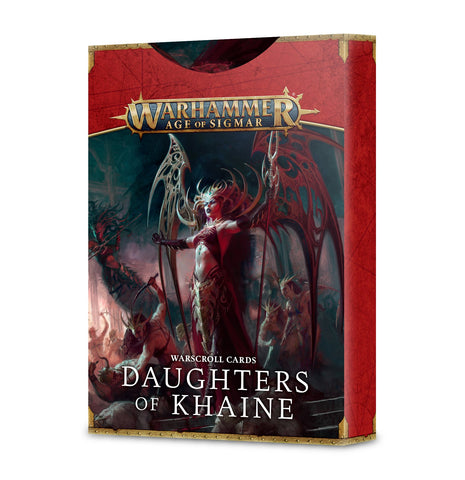 Warscroll Cards: Daughters of Khaine (3rd Ed)