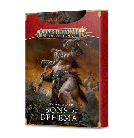 Warscroll Cards: Sons of Behemat V3