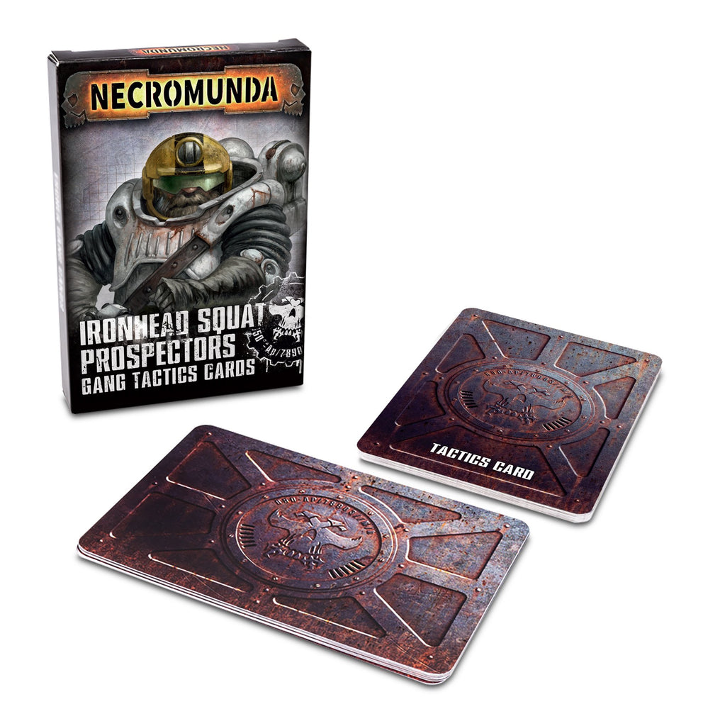 Necromunda: Ironhead Squad Prospector Gang Tactics Cards