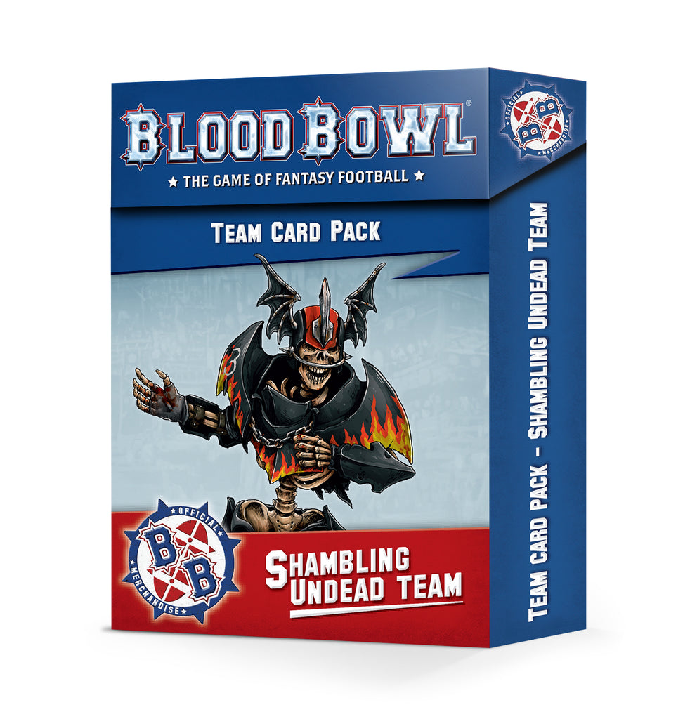 Blood Bowl Shambling Undead Team Card Pack