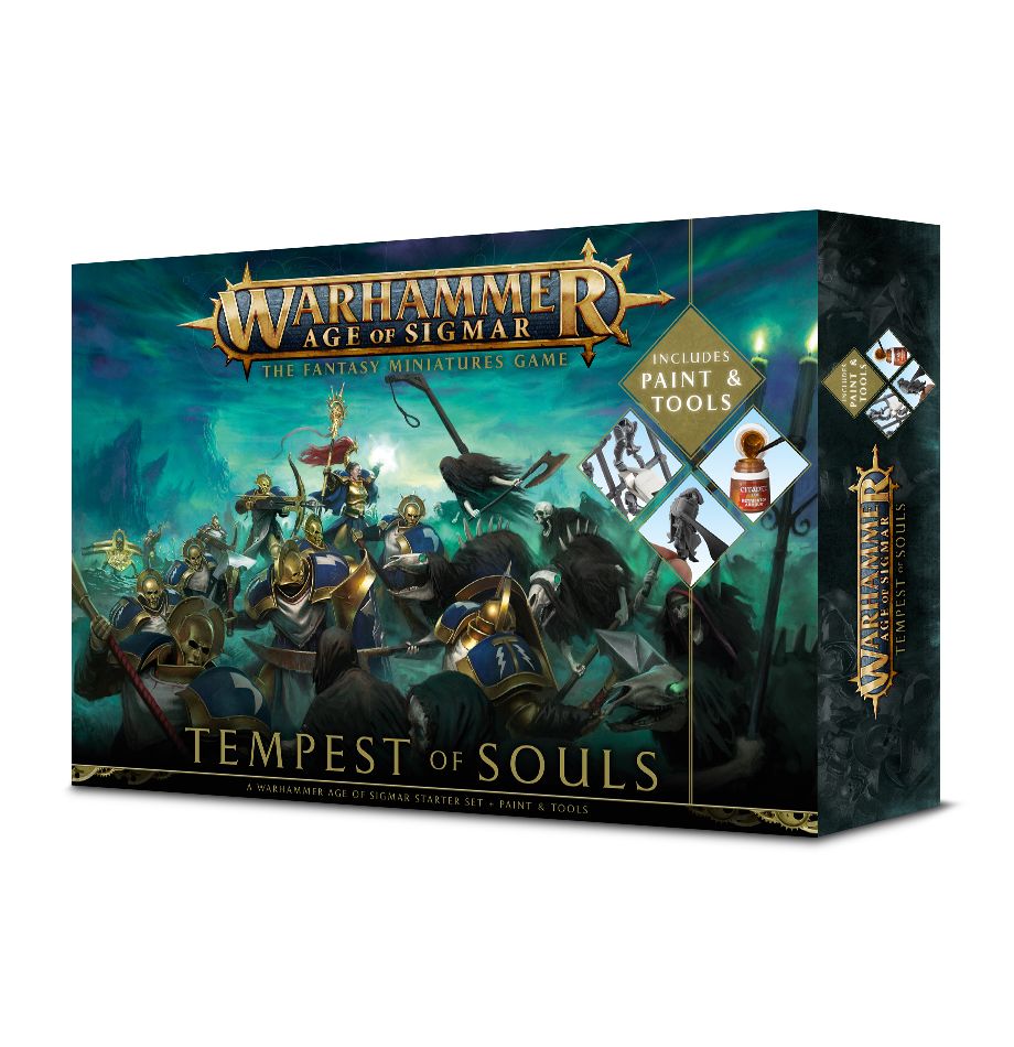 Warhammer Age Of Sigmar Tempest of Souls & Paint