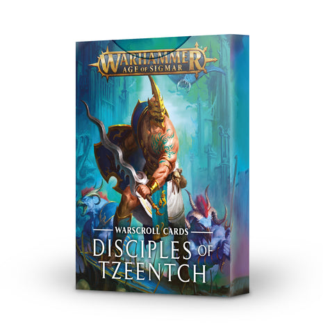 Warhammer Age of Sigmar Warscroll Cards: Disciples of Tzeentch